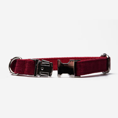 Dog collar Click Soft Burgundy