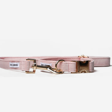 Hundkoppel Click Soft Pink 180cm
