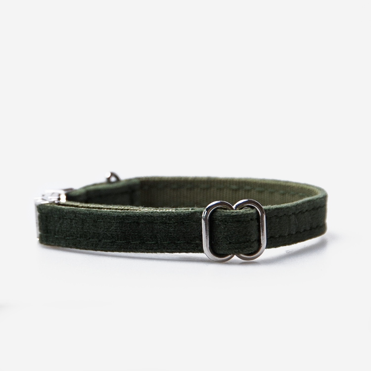 Hundhalsband Petit Soft Olive