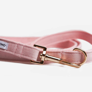 Hundkoppel Click Soft Pink 180cm Don Lorino