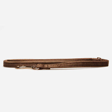 Hundkoppel Petit Soft Brown 180cm Don Lorino