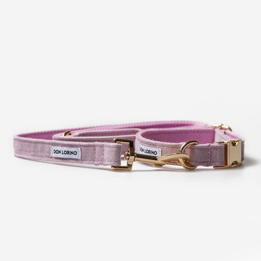 Hundkoppel Click Soft Lilac 180cm