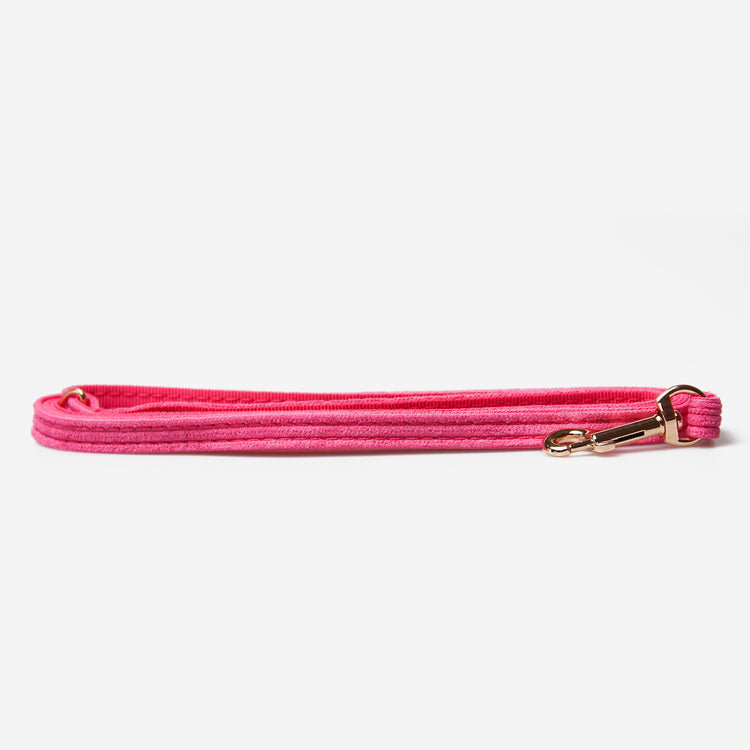 Hundkoppel Petit Pop Pink 180cm Don Lorino