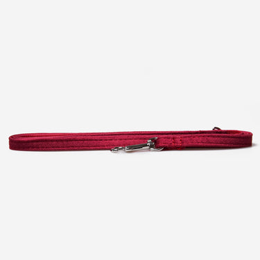 Hundkoppel Petit Soft Burgundy 180cm Don Lorino