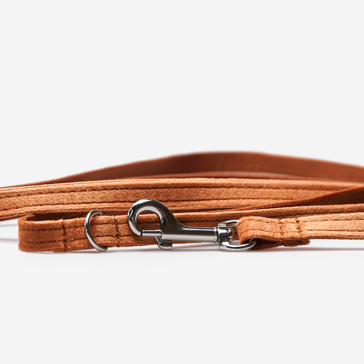 Hundkoppel Petit Soft Caramel