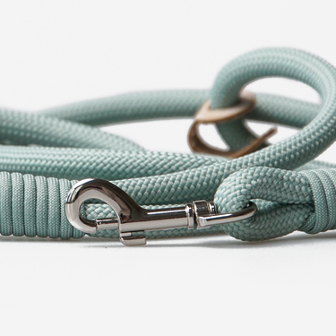 Hundkoppel Rope Sage Green 150cm