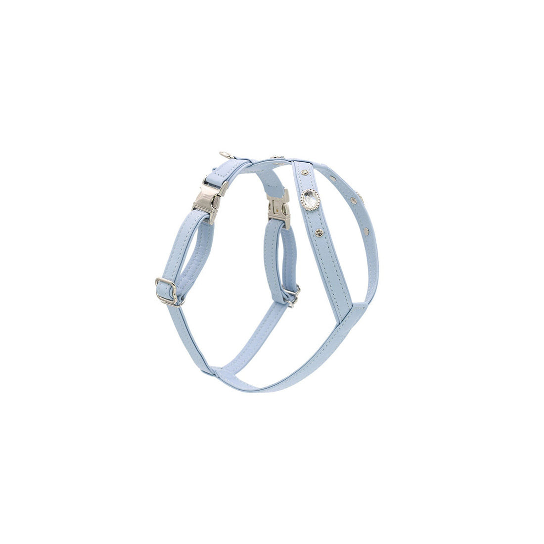 Hundsele läder Mini – Maul Ledermanufaktur – Ice Blue