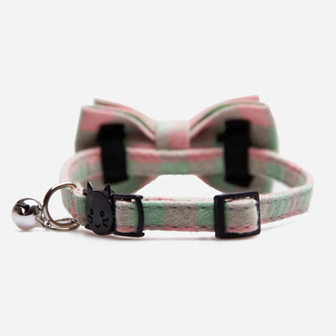 Katthalsband Penny Green Pink Don Lorino