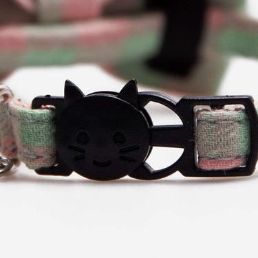 Katthalsband Penny Green Pink Don Lorino