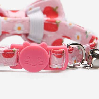 Cat collar Tiki Strawberry