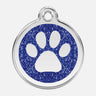 Namnbricka Gravyr Glitter Paw Don Lorino