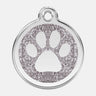 Namnbricka Gravyr Glitter Paw Don Lorino