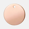Namnbricka Gravyr Rosé Gold Cirkel Don Lorino