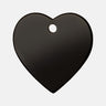 Namnbricka Gravyr Black Hjärta Don Lorino