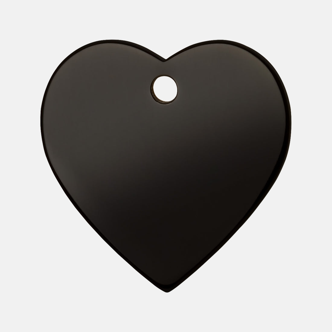 Namnbricka Gravyr Black Hjärta Don Lorino