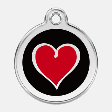 Namnbricka Gravyr Heart