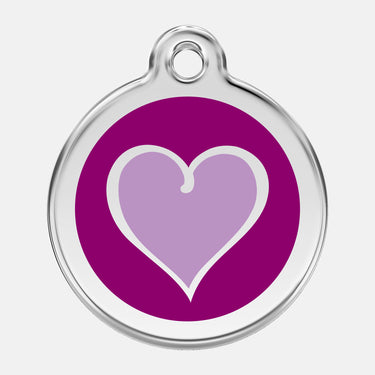 Namnbricka Gravyr Heart