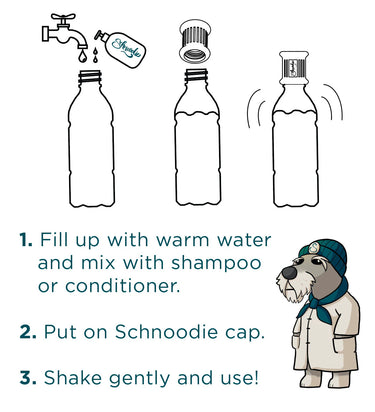 Dog conditioner - concentrated and mildly perfumed conditioner
