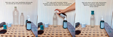 Dog conditioner - concentrated and mildly perfumed conditioner