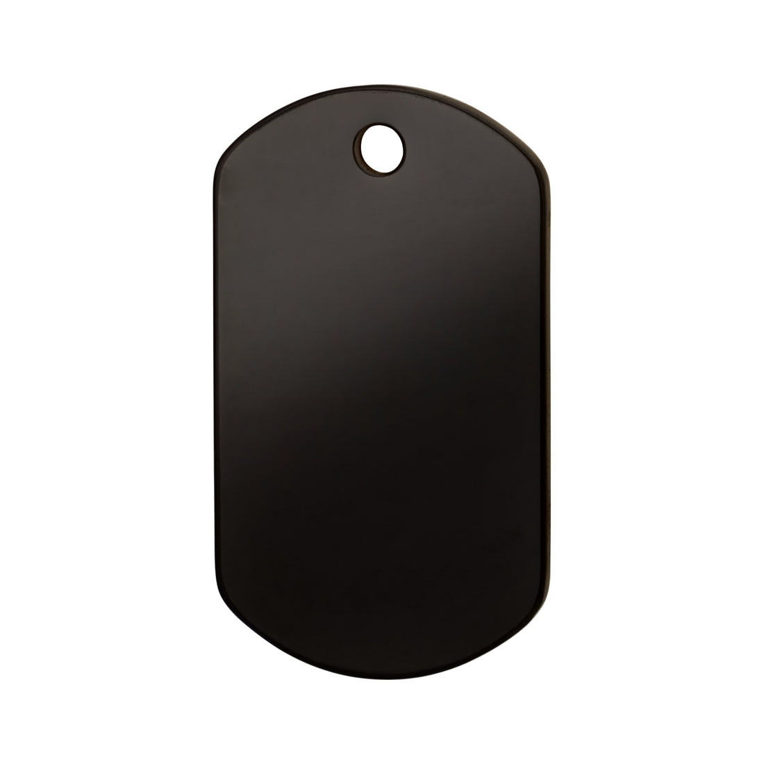 Namnbricka Gravyr Black Rektangel