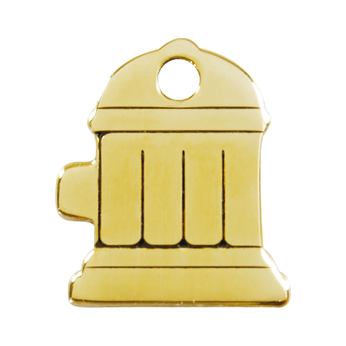 Namnbricka Gravyr Mässing Brandpost