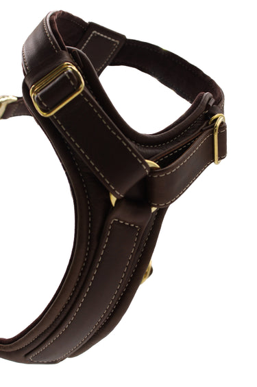 Hundsele läder Dark Brown – Maul Ledermanufaktur