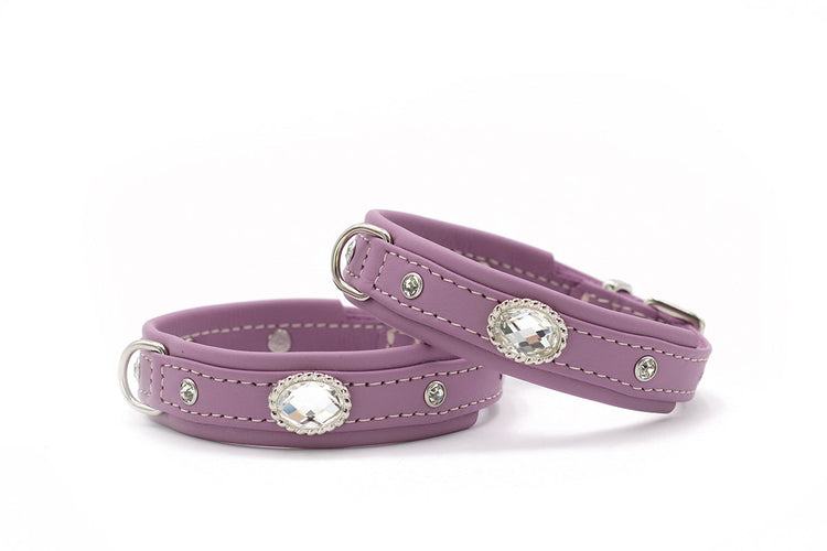 Dog Collar Leather Mini Diamond – Maul Ledermanufaktur