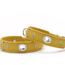 Hundhalsband läder Mini Diamond – Maul Ledermanufaktur