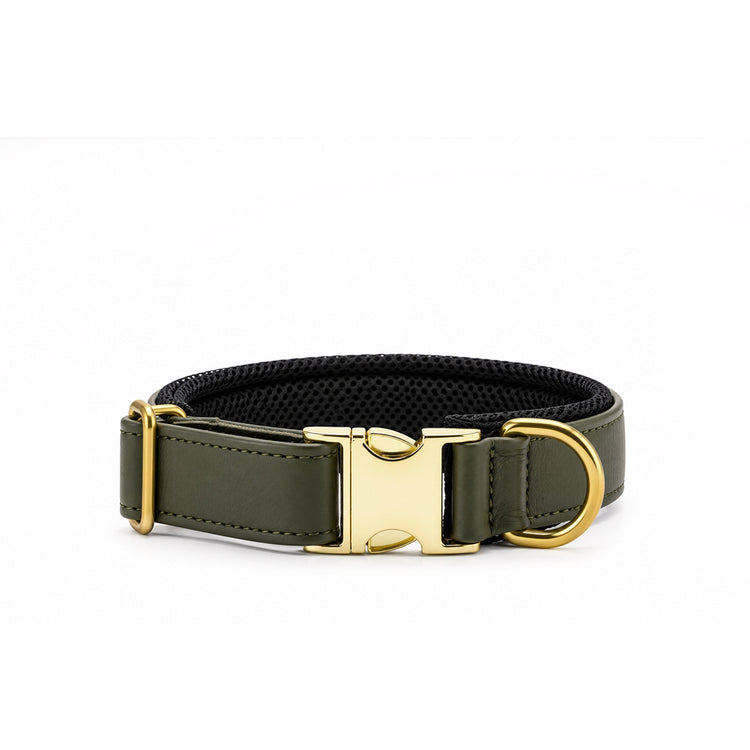 Hundhalsband läder Active med snabbspänne från Maul Ledermanufaktur